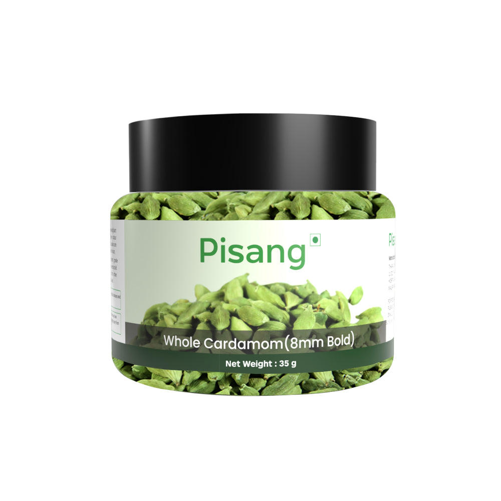 Pisang Whole Cardamom Pods Bottle 35 gm