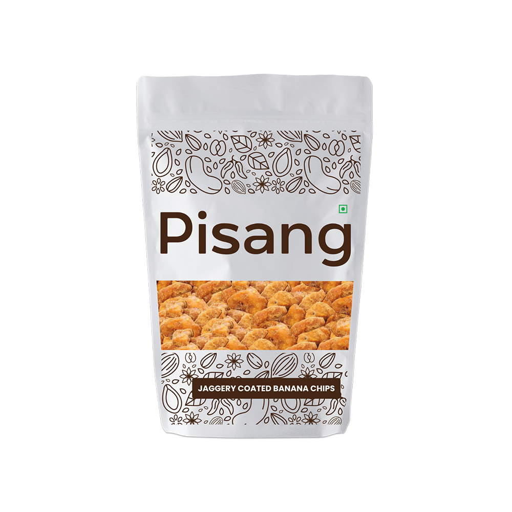 Pisang Sweet Jaggery Coated Banana Chips 400 gm