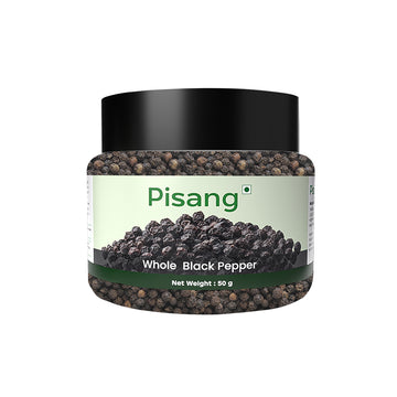 Pisang Premium Whole Black Peppercorns Bottle 35 gm